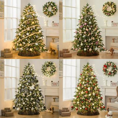 China Environmental Friendly Christmas Tree LED Light 180CM 210cm Gift Xmas Tree Artificial Christmas Tree Ornament Home Decoration for sale