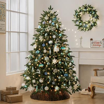 China Environmental Friendly Custom Christmas Ornaments Ball decoration Santa tree China Manufacturer Premium Artificial Christmas Tree X-mas Tree for sale