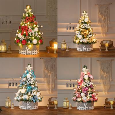 China Environmental Friendly Xmas Tree Hanging Decorations Party Luxury Christmas Tree with Metal Stand Retardant PVC 800 Branch xmas tree Home Decor for sale