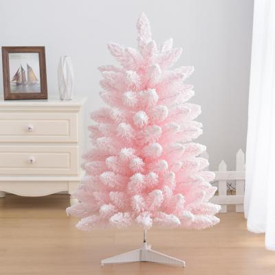 China Environmental Friendly Custom home Christmas decoration 60 210cm Outdoor Waterproof Luxury Artificial Pink Christmas Tree For Decoration for sale