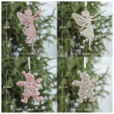 China Environmental Friendly Home Party New Year buling glitter Home Christmas Decorations Pendant Hanging Ornaments Christmas Tree Ornaments for sale