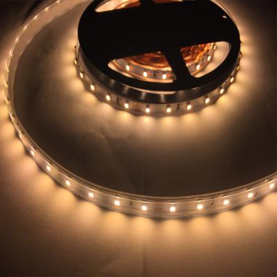 China LANDSCAPE SMD 3528 LED 60 120LED Strip 2835 8MM Width Double Layer DC LED Strip 12V Flexible White PCB LED Strip Lights for sale