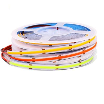 China Residential Waterproof 90 COB IP68 LED Strip 24V Input Super Voltage 312 Chips/m LED Strip Light 8W/m for sale