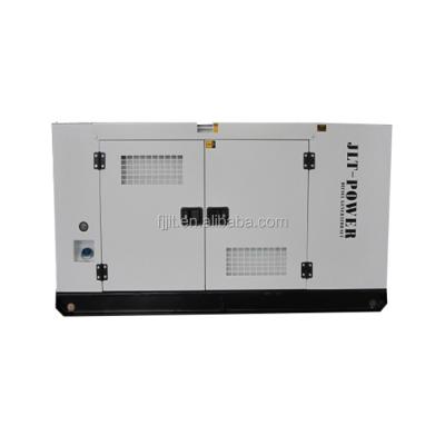 China Three Phase Sound Proof Japan Motor 4JB1T Generator 30kva Silent With Stamford Alternator JI-30S for sale