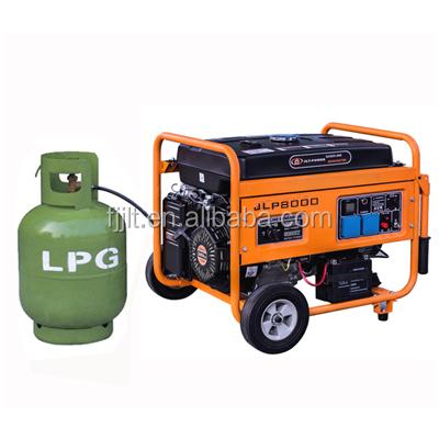 China Small generator supply Electric Power JLT POWER 2kw to 6kw LPG natural gas gasoline generator china factory for sale