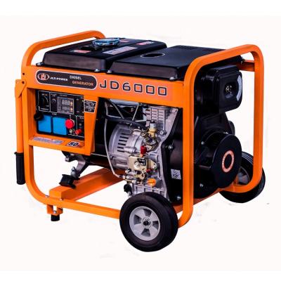 China JLT POWER JD6000 Bulk Price 5KW Diesel Engine Generators for sale