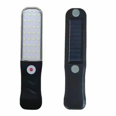 China Fishing Camping Emergency Hiking High Quality Custom Made Magnet Emergency Working Solar Handheld Charging Led Light Bar for sale