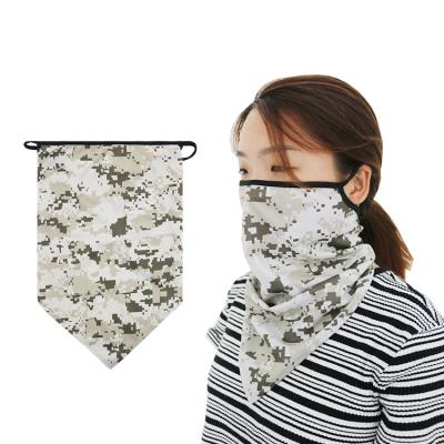 China Breathable Resistant Multifunctional Windproof Face Cover Bandana Earloop Headwear Sports Cuff Neck Wind Head Scarf for sale