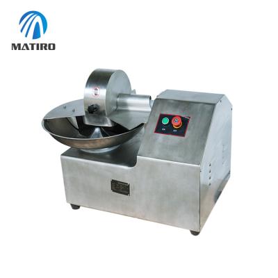 China Meat Processing Maker 8L Cutting Meat Bowl Cutter Mixing Machine for sale