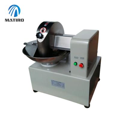 China 5L 80kg/h meat processing plant meat and vegetable food fruit cutting machine for sale