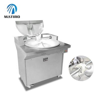 China Vegetable And Meat Mince Machine Meat Bowl Cutter 300kg/h 300kg/h for sale