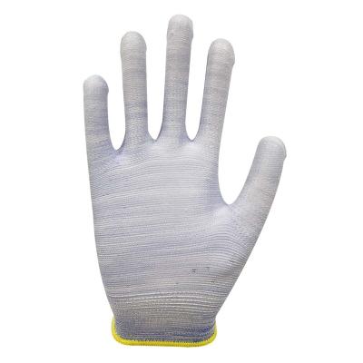 China Automotive Electronics / Assembly Nylon PU Coated Electric Gloves Safety Working Antistatic Gloves for sale