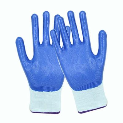 China Smooth Cheap Nitrile Gloves Colored Nitrile Gloves Nitrile Dipped Gloves for sale