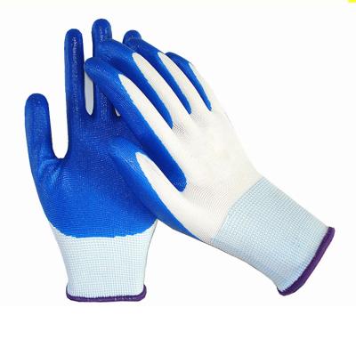 China Smooth Nitrile Nitrile Coated Gloves Nitrile Coated Gloves SE6101 Nitrile Coated Gloves for sale