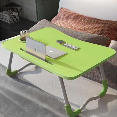 China Foldable Folding Laptop Table Desk Stand Bed Tray Laptop Adjustable Computer Desk Table for sale