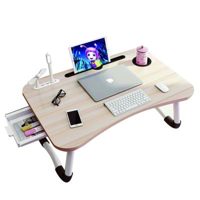 China USB Portable Foldable High Quality Laptop Electric Fan Folding Table Study Table Bed and Laptop Table for sale