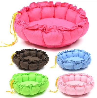 China Cheapest Pumpkin Shape Warm Breathable Pumpkin Shape Dog Pet Bed Breathable Sofa Mechanical Wash Removable Bed for sale