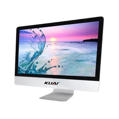 China New Product Kuai AIO USB Port 23.6 Inches Core i3 Desktop Computer For Barebone Business All In One Desktop PC for sale