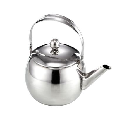 China Viable Selling Goods Using 1.0L 1.5L 2.0L Round Stainless Steel Round Middle East Kettle for sale