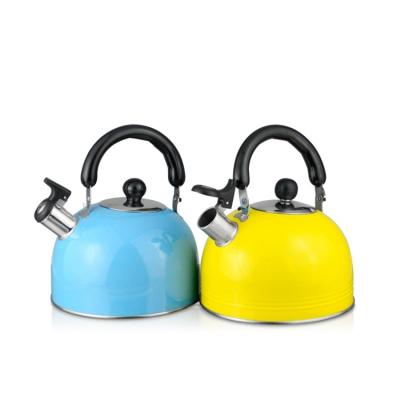 China Sustainable Newest Design Stainless Steel Flat Bottom Top Quality Kettle 3L 4L 5L for sale