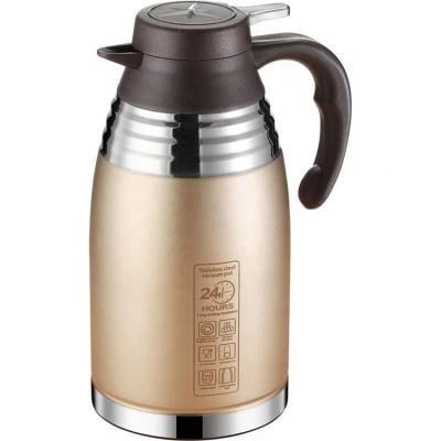 China New Design Household Portable Round Stainless Steel Home Coffee Maker for sale