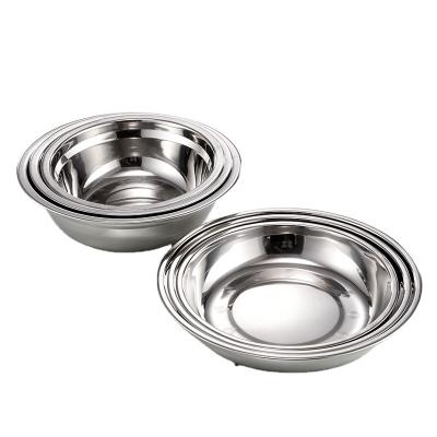 China Various Viable Promotional Goods Using Wholesale Household Soup Bowl Stainless Steel Household Soup Bowl for sale