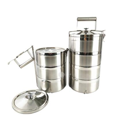 China Widely Used Multilayer Food Factory Sale Various Stainless Steel Insulated Cooking Basket for sale