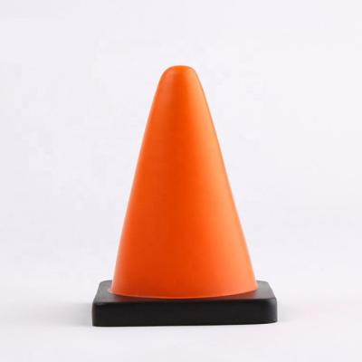 China Promotional Toy Traffic Cone Endeavor Ball, Custom Logo Barrier Foam Ball, PU Construction Cone Endeavor for sale