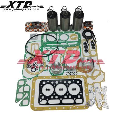 China For Kubota Engine Parts For Kubota D1302 Engine Overhaul Rebuild Parts Liner Kit With Full Gasket Kit for sale