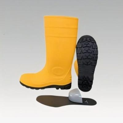 China Non Slippery Safety Rain Boots OEM Steel Toe Winter Rubber Boots for sale