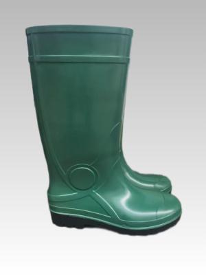 China Anti Acid Safety Gumboots Lightweight Steel Cap Gum Boots Heavy Duty Gumboots for sale