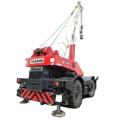 China CRANE TRUCK Excellent Working Condition Japan TR500E Original 50tons Tadano Used Rough Terrain Crane For Sale for sale