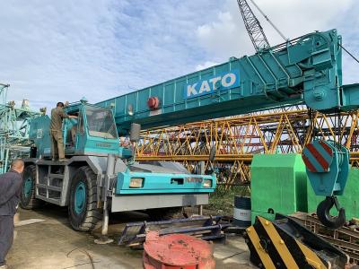 China Good Condition Japan KATO Used Original 50 Ton Kato KR-50H SS500 50 Ton Rough Terrain Crane For Sale for sale