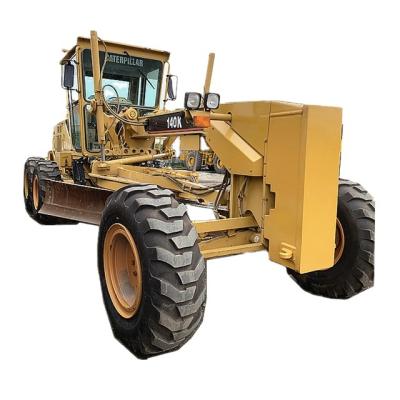 China Building Material Shops Reasonable Price One Year Warranty Original Caterpillar Engine USA Used 140K Motor Graders For Sale In Shanghai for sale