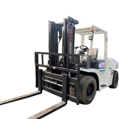 China Building material stores Japan forklift original used diesel 5 ton 6 ton 7 ton 8 ton capacity tcm forklift for sale