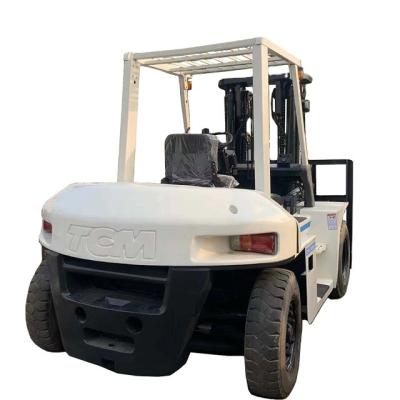 China Building material shops good working condition used 7 ton TCM forklift FD70 Japan made fd30 fd50 fd70 used forklift for sale