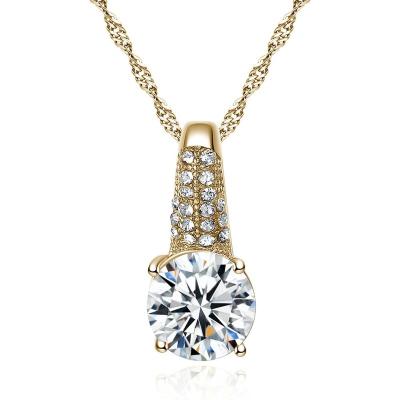 China CLASSIC pendant necklace of tears European and American zircon mermaid clavicle chain accessories for sale