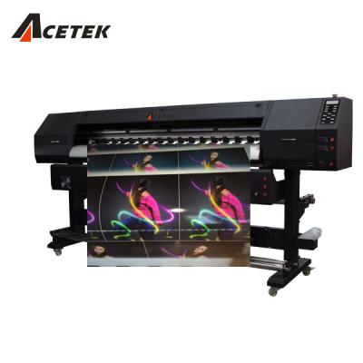 China Garment shops 1.6/1.8/2.5/3.2m advertising vinyl photo paper dtf banner printing machine with head xp600/i3200 plotter for sale