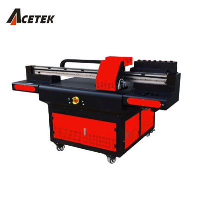 China Garment Shops Shop Machines 60*90cm UV Flatbed Printer 40*60cm Printing With tx800 Print Head for sale