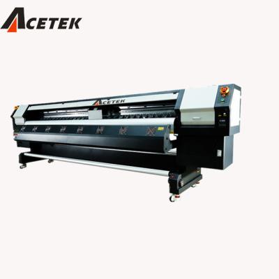 China Garment shops Acetek/taimes/jade/allwin konica 512I-30pl/14pl photo printing 3.2m fourcolor solvent printing for sale