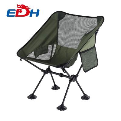 China New 2022 New Outdoor Table Duck Type Feet Outdoor Portable Ultra Folding Height Moon Adjustable Camping Chair For Hiking for sale