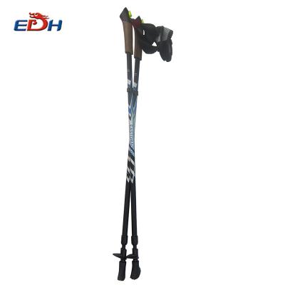 China Customized 7075 Aluminum Walking Stick Anti Shock Twist Lock System 2-Section Rise For Sale for sale