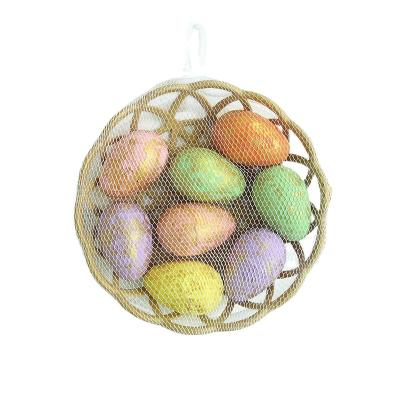 China DIY Foam Easter Egg Decoration Foam Fake Bird DIY Eggs Artificial Crafts Bird Eggs For Easter Party Home Decor Wedding for sale