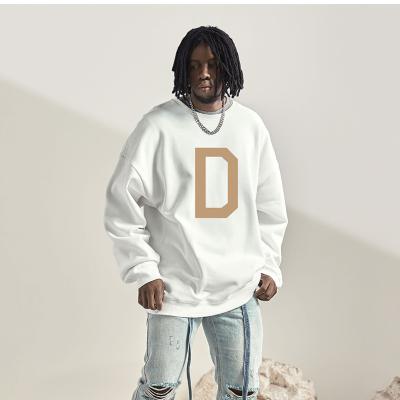 China QUICK DRY hot selling European and American men's letter fashion European and American retro sweater men's high street hip hop loose oversized loose for sale