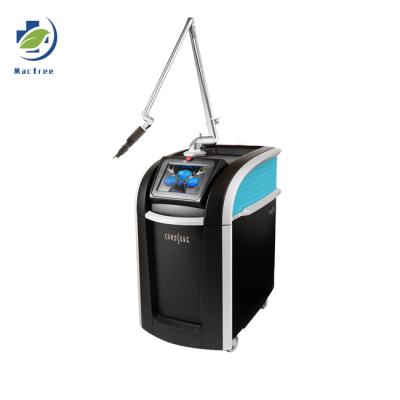 China Face lift top product ND yag 1064nm 532nm picosecond Q-switched laser for tattoo pigment removal for sale