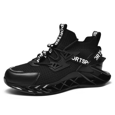 China CUSHIONING 2022 New Design Fashion Style Blade TPU Sneakers Breathable Custom Big Size Men Sport Running Shoes for sale