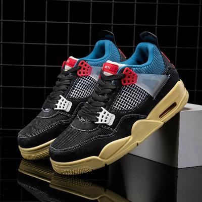 China CUSHIONING New Product Best Quality Cushion Basketball Shoes AJ 4 Non-slip Low Cut Designer Men Women Sneakers for sale