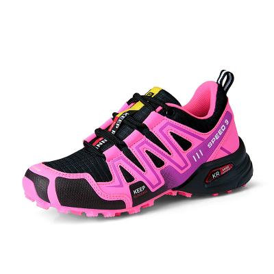 China Fashion trend ready to ship non-slip comfort outdoor trekking shoes good quality new arrival hiking shoes women for sale