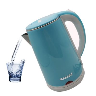 China 1500W 2.3L Kitchen Water Jug Tea Maker DOUBLE WALL Kettle 220V Cordless Russian Electric Boiler for sale