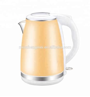 China Hot Selling 360 Degree Rotating Bottom Kitchen Appliance 360 ​​Degree Rotating Plastic and Stainless Steel Cordless Electric Kettle for sale